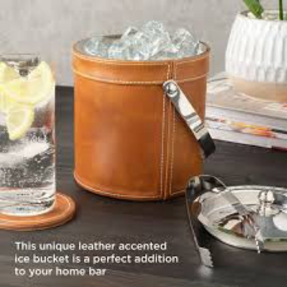 FINAL PRICE NWT Mishka Ice Bucket with Tongs